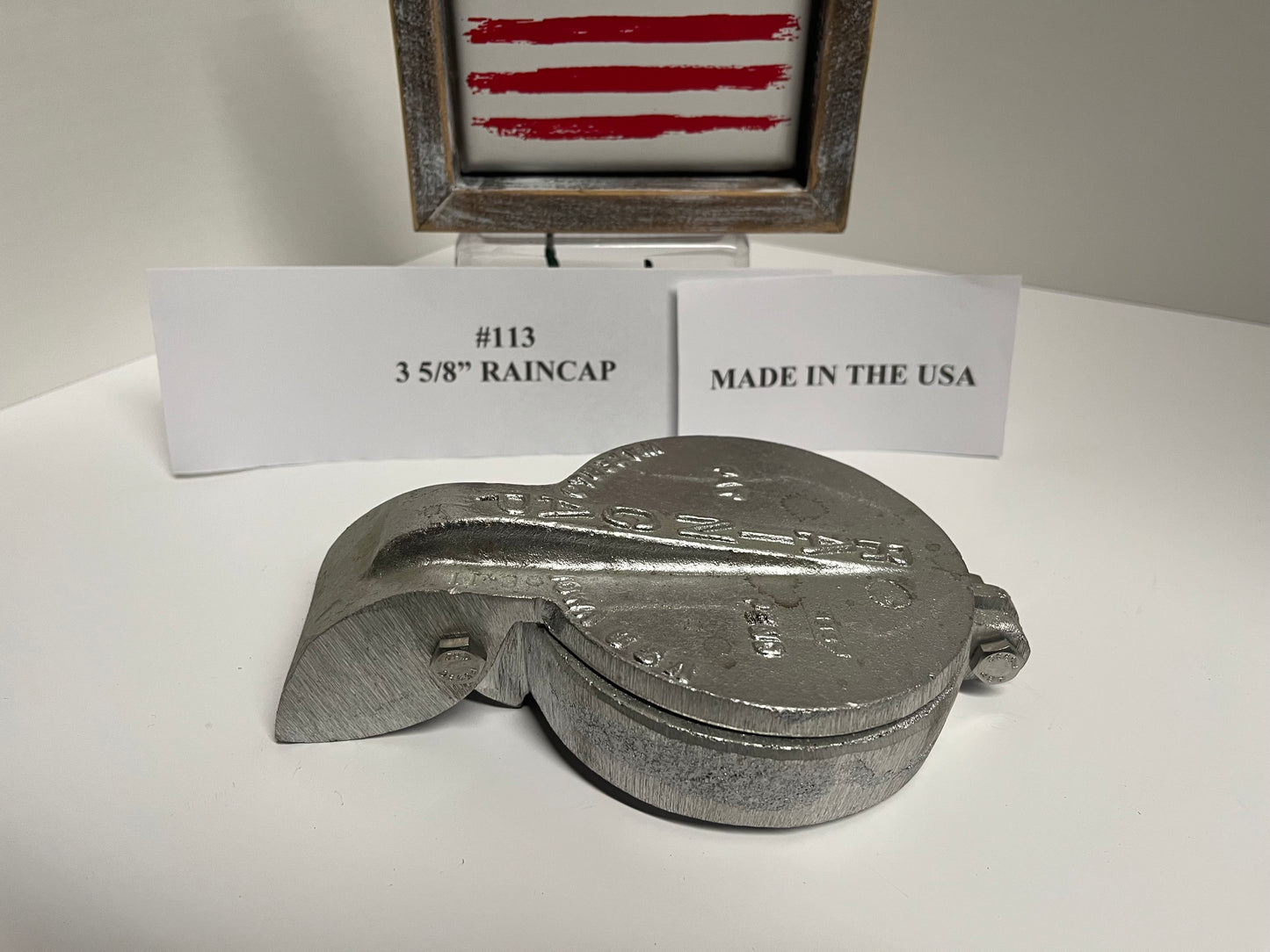 ALUMINUM RAINCAP