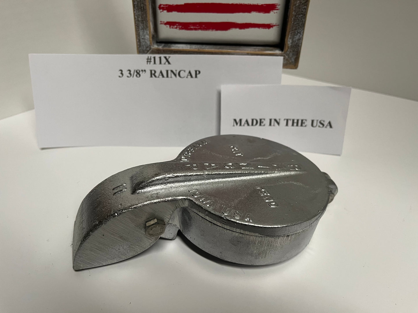 ALUMINUM RAINCAP