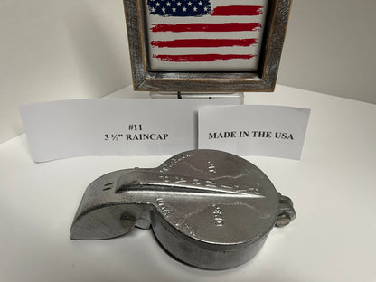 ALUMINUM RAINCAP