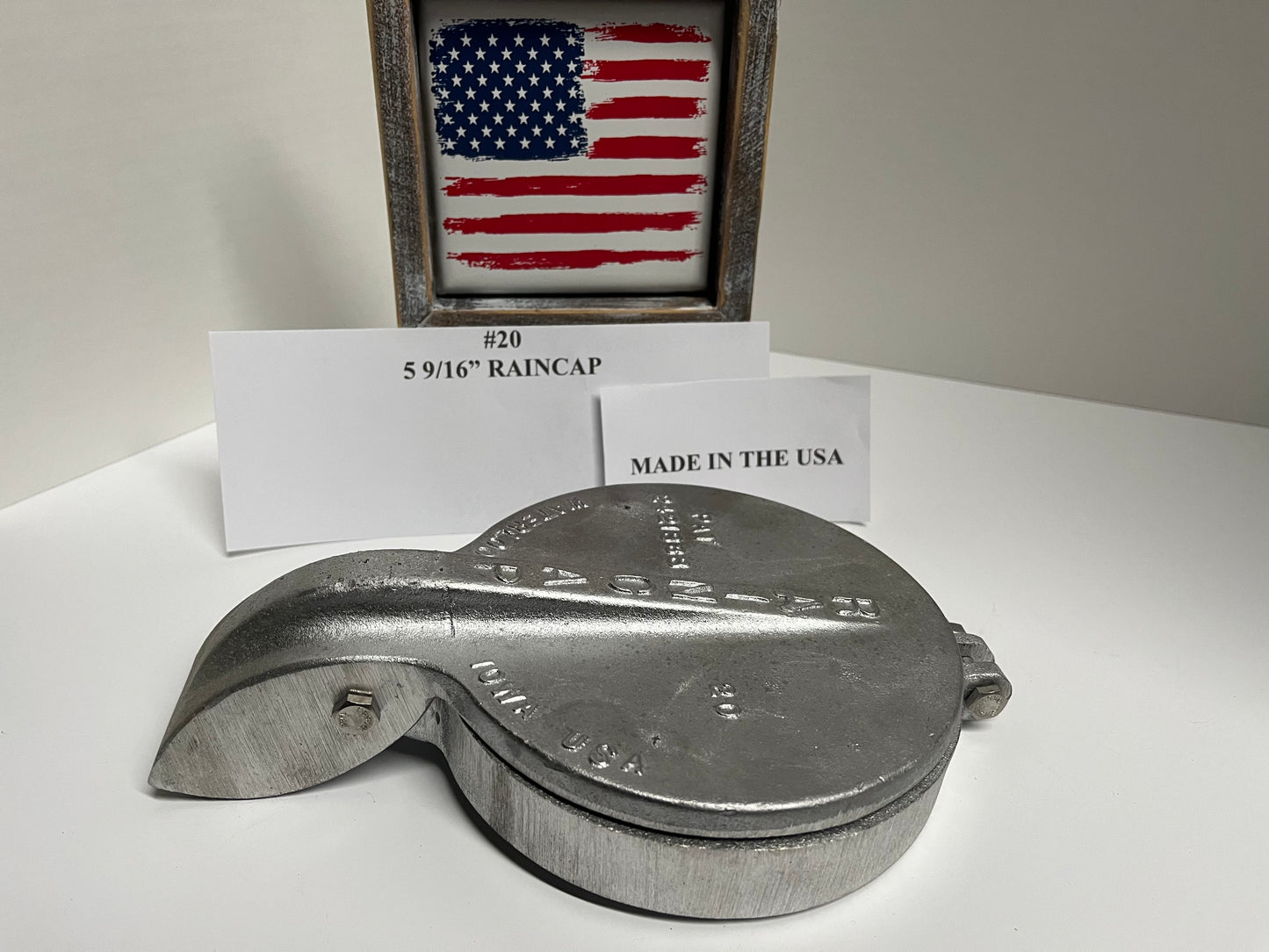 ALUMINUM RAINCAP