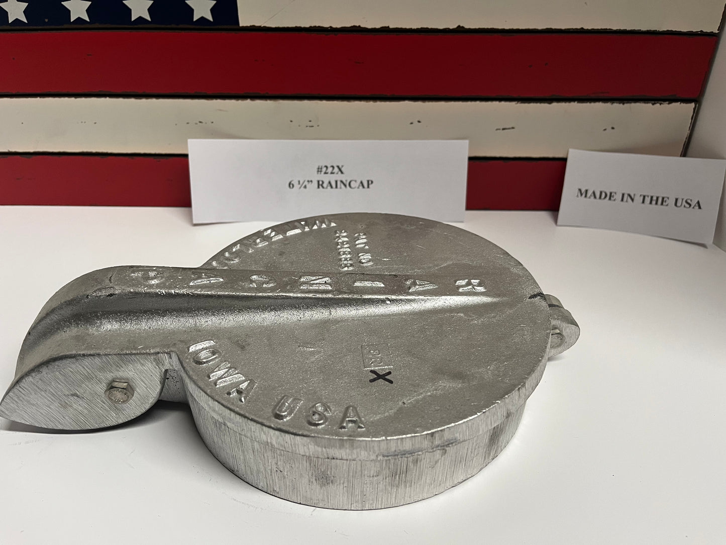ALUMINUM RAINCAP