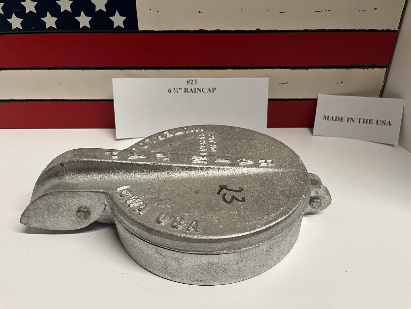 ALUMINUM RAINCAP