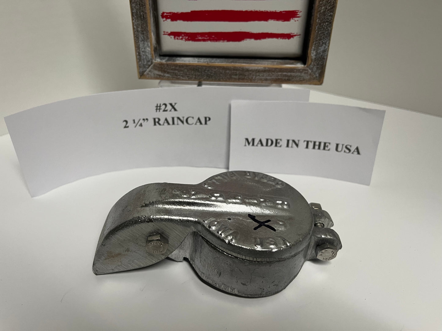 ALUMINUM RAINCAP