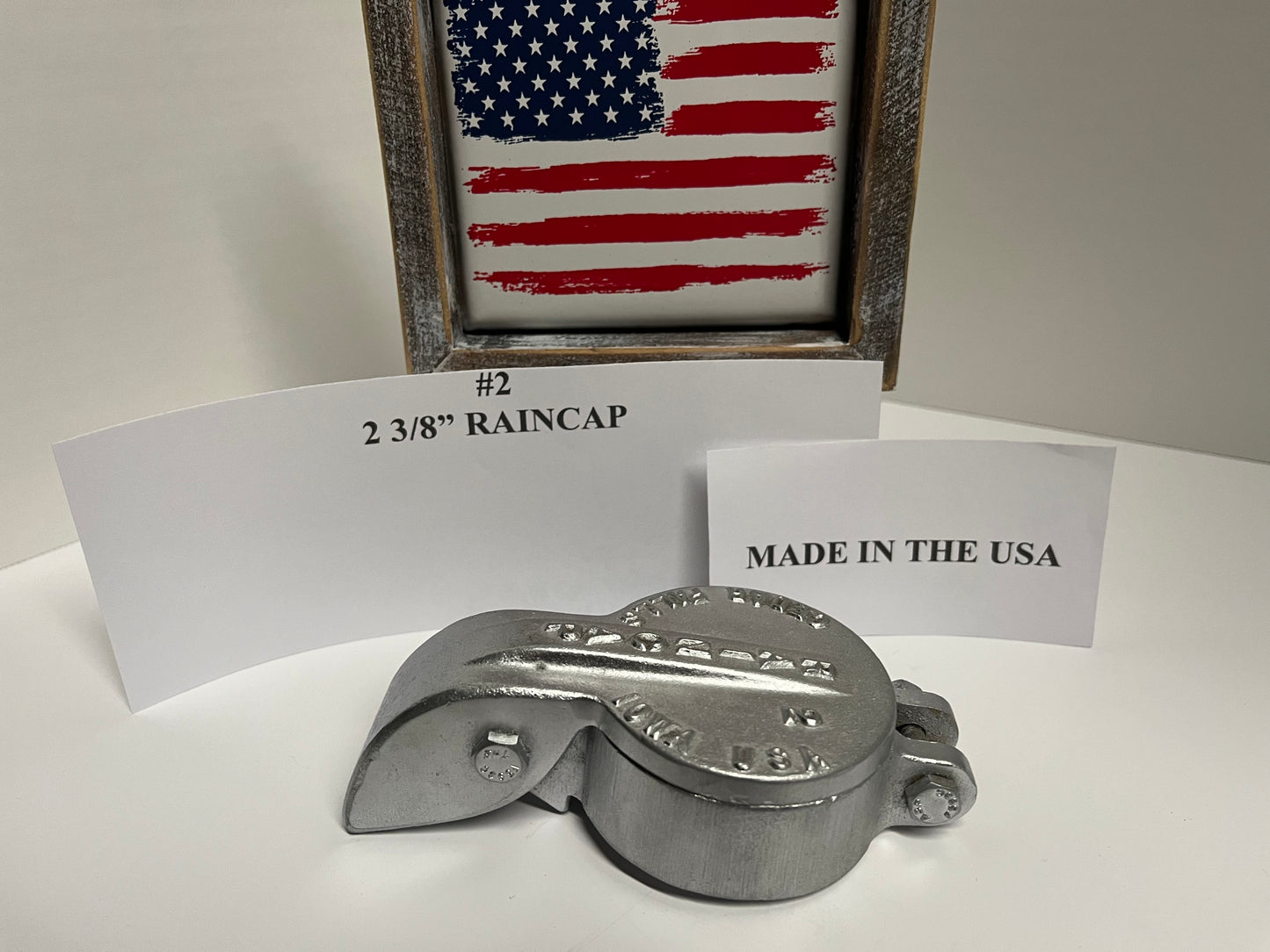 ALUMINUM RAINCAP