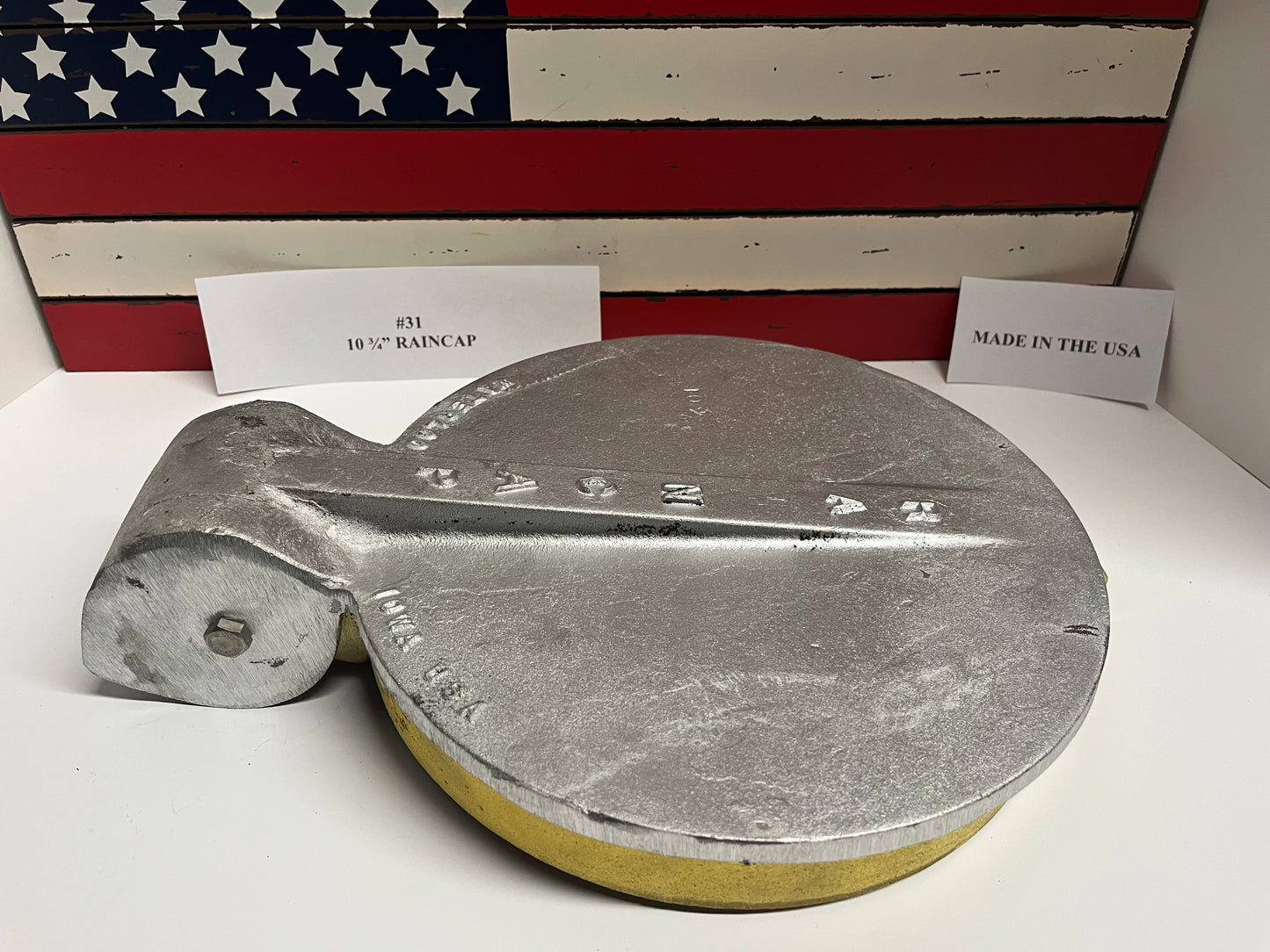 ALUMINUM RAINCAP