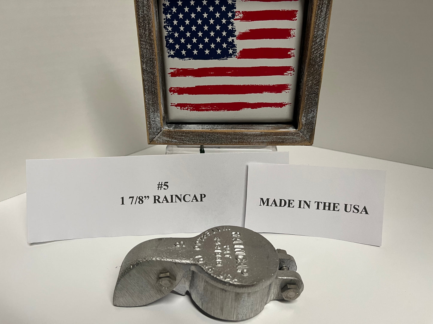 ALUMINUM RAINCAP