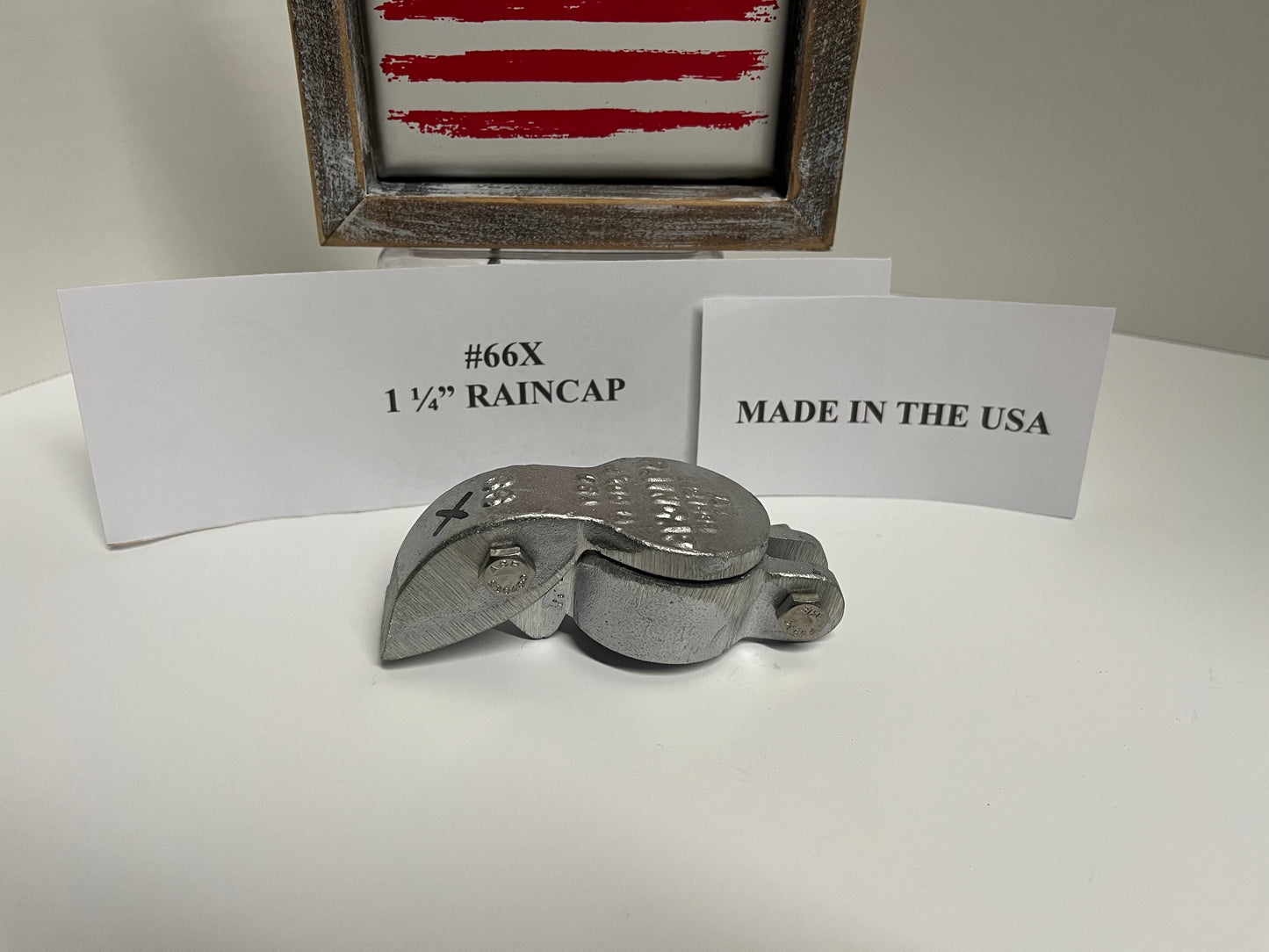 ALUMINUM RAINCAP
