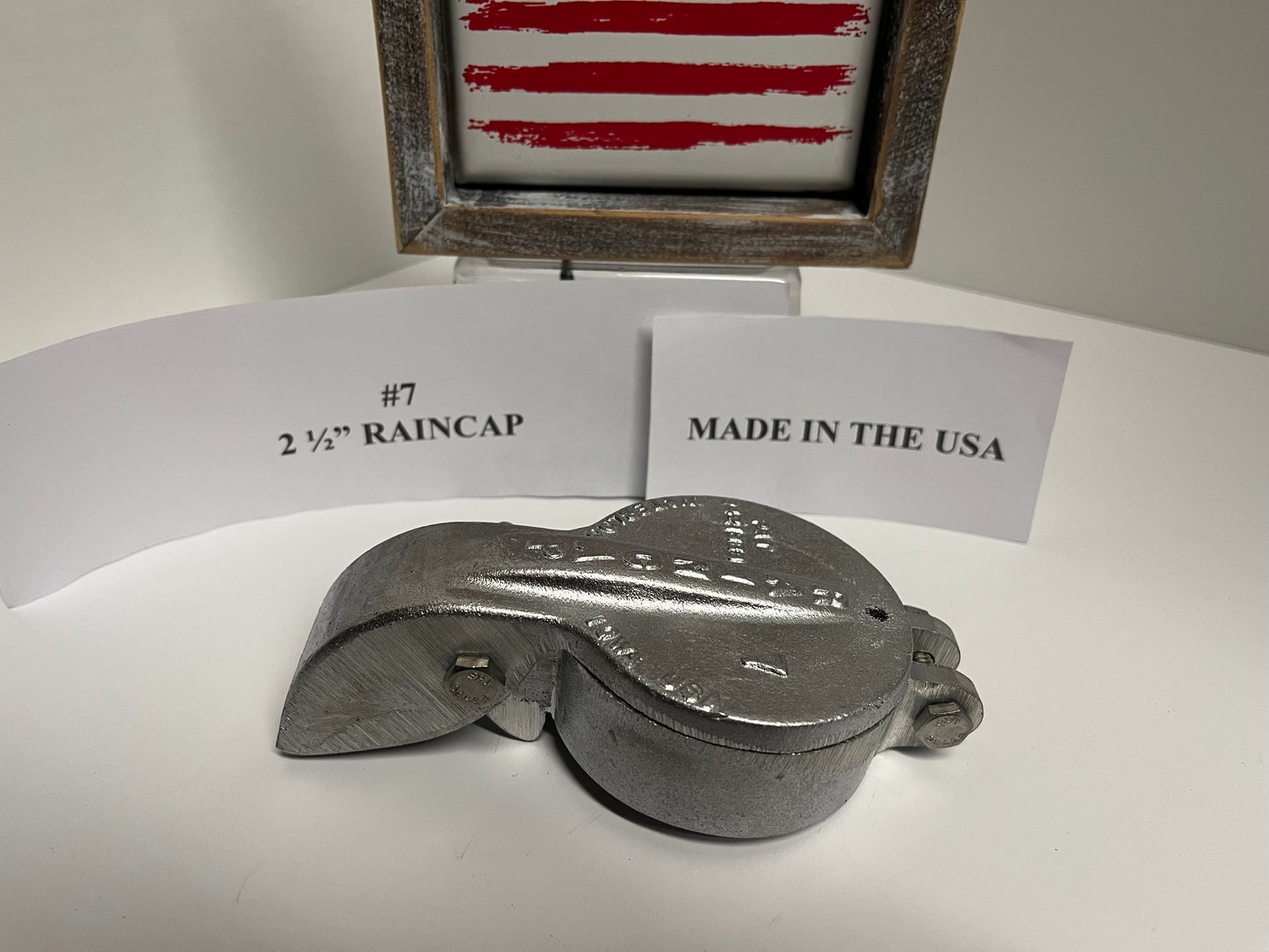 ALUMINUM RAINCAP