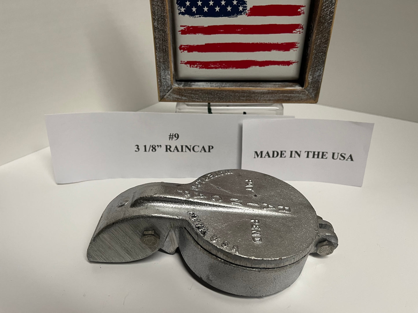 ALUMINUM RAINCAP